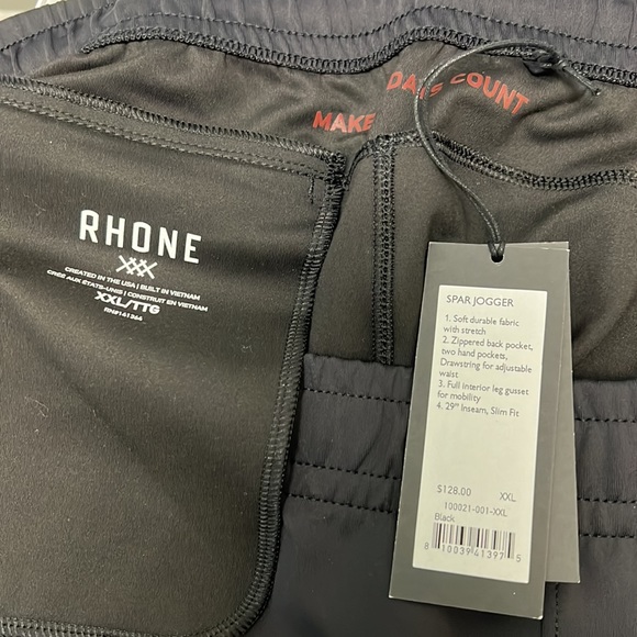 Rhone Spar Jogger Size XXL - Picture 6 of 6